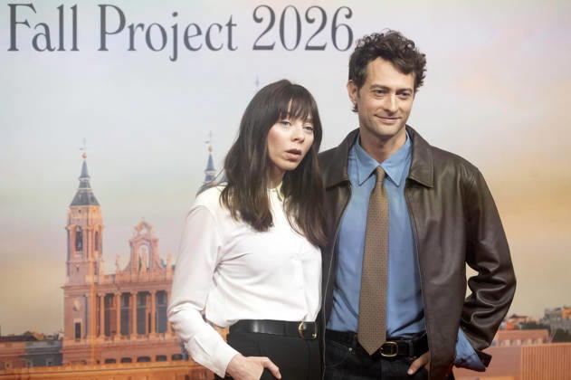 Alexi Wasser und Peter Vives beim offiziellen Empfang zum Drehstart des Woody Allen Fall Project 2026 in den Teatros del Canal. Madrid, 01.10.2026