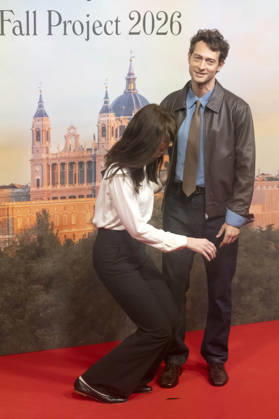 Alexi Wasser und Peter Vives beim offiziellen Empfang zum Drehstart des Woody Allen Fall Project 2026 in den Teatros del Canal. Madrid, 01.10.2026
