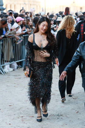 Peggy Gou at the Schiaparelli Spring Summer 2027 Women’s Ready-to-Wear Collection fashion show during Paris Fashion Week (PFW) on October 1, 2026. Florian Lavielle, Bestimage. Schiaparelli’s Spring Summer 2027 Women’s Ready-to-Wear Collection fashion show at Paris Fashion Week (PFW) on October 1, 2026, Paris, France  Copyright: xFlorianxLaviellex xBestimagexFlorianxLaviellex xBestimagex
