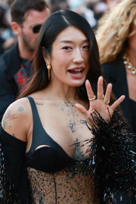 Peggy Gou at the Schiaparelli Spring Summer 2027 Women’s Ready-to-Wear Collection fashion show during Paris Fashion Week (PFW) on October 1, 2026. Florian Lavielle, Bestimage. Schiaparelli’s Spring Summer 2027 Women’s Ready-to-Wear Collection fashion show at Paris Fashion Week (PFW) on October 1, 2026, Paris, France  Copyright: xFlorianxLaviellex xBestimagexFlorianxLaviellex xBestimagex