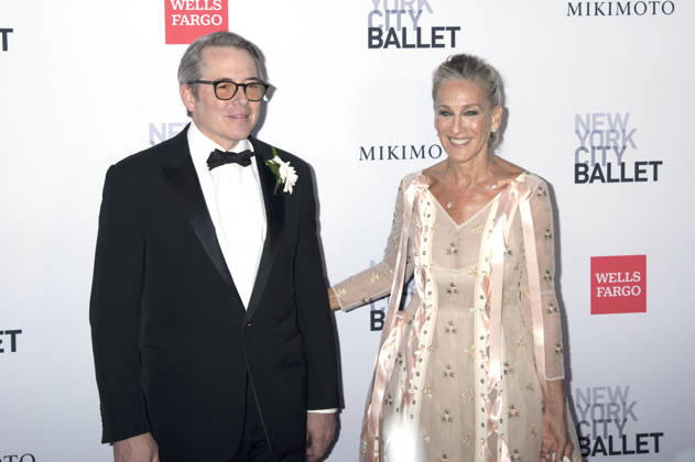 Matthew Broderick und Sarah Jessica Parker bei der New York City Ballet 2026 Fall Fashion Gala im David H. Koch Theater im Lincoln Center. New York, 01.10.2026