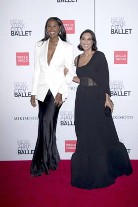 Ubah Hassan mit Jessel Taank bei der New York City Ballet 2026 Fall Fashion Gala im David H. Koch Theater im Lincoln Center. New York, 01.10.2026