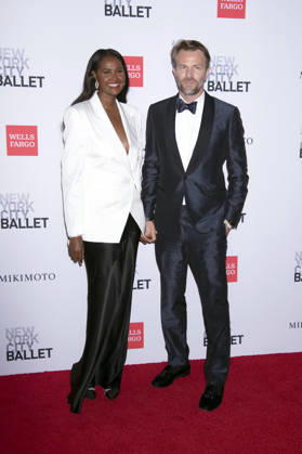 Ubah Hassan und Oliver Dachsel bei der New York City Ballet 2026 Fall Fashion Gala im David H. Koch Theater im Lincoln Center. New York, 01.10.2026