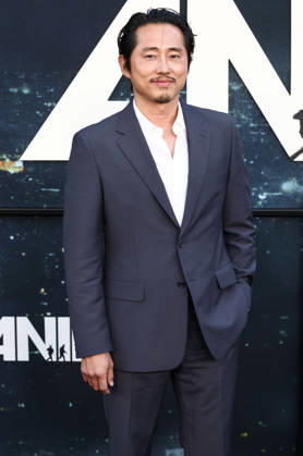 World Premiere Of Netflix s Animals WESTWOOD, LOS ANGELES, CALIFORNIA, USA - OCTOBER 01: Steven Yeun arrives at the World Premiere Of Netflix s Animals held at Westwood Village Theater on October 1, 2026 in Westwood, Los Angeles, California, United States. Westwood Westwood Village Theater California United States Copyright: xXavierxCollin ImagexPressxAgencyx