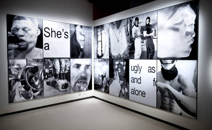 STOCKHOLM 20261002 Jakob Ganslmeier Ana Zibelnik’s work Bereitschaft at Fotografiska’s exhibition Harder Better Faster Stronger Are Men OK STOCKHOLM SWEDEN x10090x  Copyright: xClaudioxBresciani TTx NY UTSTÄLLNING FOTOGRAFISKA nI6GOtidvnA