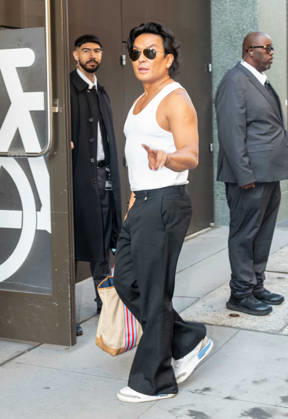 NEW YORK, NY- OCTOBER 2: Prabal Gurung seen at ABC Studios in in New York City on October 2, 2026. Copyright: xCamaraxPorter AdMediax MediaPunchx