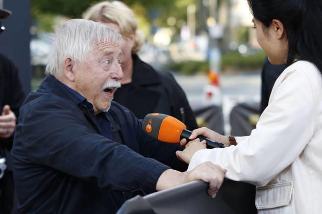 Wolf Biermann bei der Premiere des Dokumentarfilms Biermann auf dem 34. Filmfest Hamburg 2026 im Cinemaxx Dammtor. Hamburg, 02.10.2026