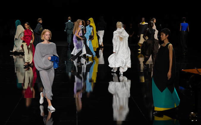 Paris Fashion Week Women s Wear SPRING SUMMER 2027 Collection ISSEY MIYAKE October 2, 2026 Sylvie Lefort Photography MAXPPP 02 10 2026 @Sylvie Lefort Photography MAXPPP October 1, 2026 Models showcase designs from the ISSEY MIYAKE Women’s Spring Summer 2027 collection during Paris Fashion Week in Paris, France, October 2, 2026. The presentation of the women’s collections ran from September 28 to October 6, 26.  Copyright: xMAXPPPxsylviexlefortxphotographyx LFR202610022066 LFR202610022066