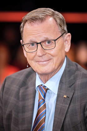 MDR - Riverboat. Bundestagsvizepräsident Bodo Ramelow anläßlich der Aufzeichnung der MDR - Talkshow Riverboat am 02.10.2026 in der Mediacity Leipzig. 20261002SFL0018