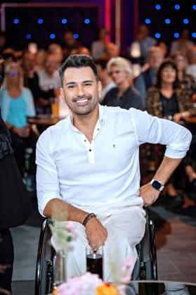 MDR - Riverboat. Schauspieler Tan Caglar anläßlich der Aufzeichnung der MDR - Talkshow Riverboat am 02.10.2026 in der Mediacity Leipzig. 20261002SFL0045