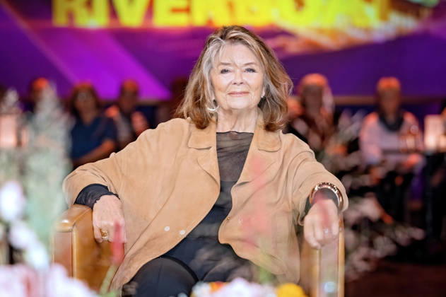 MDR - Riverboat. Sängerin Wencke Myhre anläßlich der Aufzeichnung der MDR - Talkshow Riverboat am 02.10.2026 in der Mediacity Leipzig. 20261002SFL0063