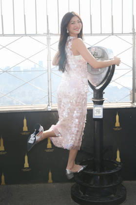 October 2, 2026, New York, New York, USA: Actress MIKU MARTINEAU visited The Empire State Building New York USA - ZUMAh16_ 20261002_zaf_h16_025 Copyright: xDanxHerrickx