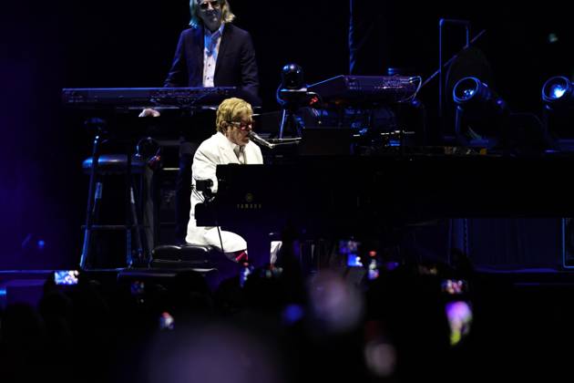 October 2, 2026, Ciudad De Mexico, Ciudad De Mexico, Mexico: TO - 53325 - Mexico City - 02 10 2026 - English singer-songwriter Elton John during his performance at Banorte Stadium in Mexico City part of his - Farewell Yellow Brick Road - farewell tour on a visit titled - Farewell to Mexico -.Clasos photo Ciudad De Mexico Mexico - ZUMAcs4_ 20261002_faa_cs4_088 Copyright: xAlfonsoxManzanox