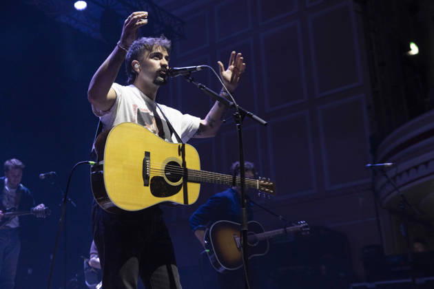 Amble, performs live, at O2 City Hall, Newcastle, UK, on 2 October 2026 Robbie Cunningham of Amble, performs live, at O2 City Hall, Newcastle, UK, on 2 October 2026, Credit:David Wala Avalon Tyne and Wear, Newcastle Copyright: xDavidxWalax xAvalonx 1140177684