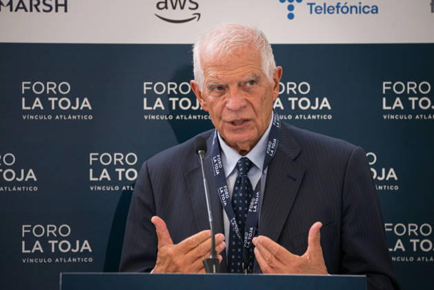 Third Day of the La Toja Vínculo Atlántico Forum Josep Borrell, former High Representative of the European Union for Foreign Affairs and Security Policy, during the La Toja Vínculo Atlántico Forum on October 3, 2026, in O Grove, Pontevedra, Galicia, Spain. The La Toja Vínculo Atlántico Forum is a renowned annual forum for debate and reflection focused on the defense of liberal democracy, the Atlantic partnership, and international cooperation. Founded in 2019 on the initiative of Josep Piqué, Amancio López Seijas, and the Hotusa Group, it brings together prominent political and business leaders, academics, and representatives of civil society on the island of La Toja. OCTOBER 3, 2026 Elena Ferná O Grove, Pontevedra, Galicia O Grove, Pontev Copyright: xElenaxFernandezx 7817533