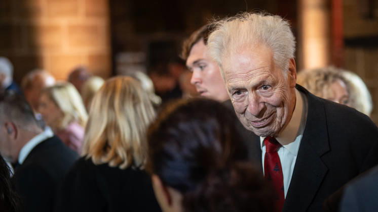 Ökumenischer Gottesdienst im Dom St. Petri Henning Scherf, ehemaliger Senator und Bürgermeister von Bremen;Offizielle zentrale Feierlichkeiten zum Tag der Deutschen Einheit 2026 in Bremen, Bremen Bremen Deutschland Innenstadt