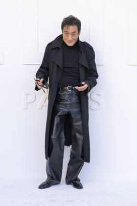 Tony Leung Ka-fai at the photocall for the Céline Spring Summer 2027 Women’s Ready-to-Wear collection during Paris Fashion Week (PFW) at the National Archives Museum in Paris, France, on October 3, 2026. Olivier Borde, Bestimage. Photocall at the Céline fashion show as part of Paris RTW Spring Summer 2027 Fashion Week, held at the Musée National des Archives on October 3, 2026, in Paris, France. Paris, France  Copyright: xOLIVIERxBORDEx xBESTIMAGExOLIVIERxBORDEx xBESTIMAGEx