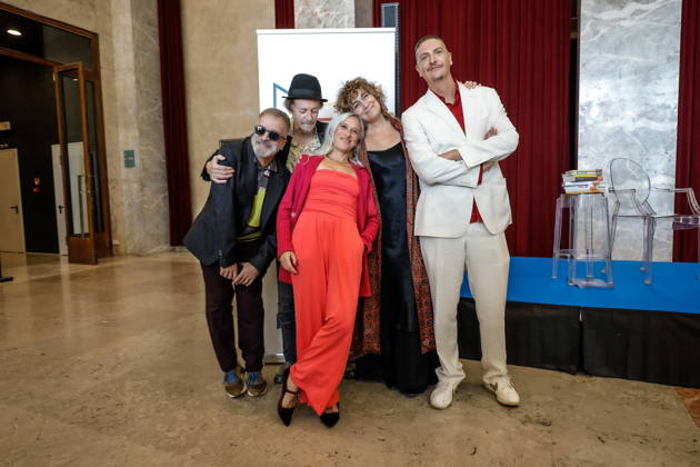 October 3, 2026, Venice, Rome, Italy: Ermanno Cavazzoni, Marcello Fois, Valeria Parrella, Alcide Pierantozzi, and Elena Varvello are the five finalists of the 64th edition of the Campiello Prize. Venice, October 3, 2026 Venice Italy  - ZUMAa289 20261003_zia_a289_227 Copyright: xMircoxToniolox xAgfx