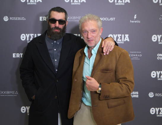 October 3, 2026, Athens, Greece: Director Romain Gavras attends the Greek premiere of his new film Sacrifice at the Onassis Stegi in Athens, joined by international guests including Vincent Cassel and Emily Ratajkowski. The film, which features an all-star cast including Anya Taylor-Joy, Chris Evans, Salma Hayek Pinault, John Malkovich and Charli XCX, was presented in Athens following its international premiere in Toronto. Athens Greece  - ZUMAv62_ 20261003_zaf_v62_014 Copyright: xAristidisxVafeiadakisx