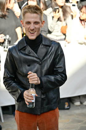 PFW Celine Outside Arrivals Valentin Campagne arriving at the Celine show during Paris Fashion Week, in Paris, France on 3 October 2026. Photo by Julien Reynaud APS-Medias ABACAPRESS.COM Paris France  Copyright: xReynaudxJulien APS-Medias ABACAx