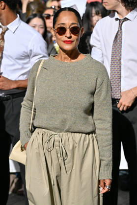 PFW Celine Outside Arrivals Tracee Ellis Ross arriving at the Celine show during Paris Fashion Week, in Paris, France on 3 October 2026. Photo by Julien Reynaud APS-Medias ABACAPRESS.COM Paris France  Copyright: xReynaudxJulien APS-Medias ABACAx