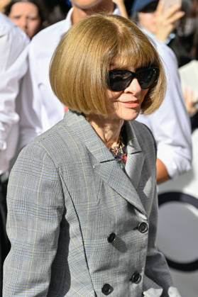 PFW Celine Outside Arrivals Anna Wintour arriving at the Celine show during Paris Fashion Week, in Paris, France on 3 October 2026. Photo by Julien Reynaud APS-Medias ABACAPRESS.COM Paris France  Copyright: xReynaudxJulien APS-Medias ABACAx