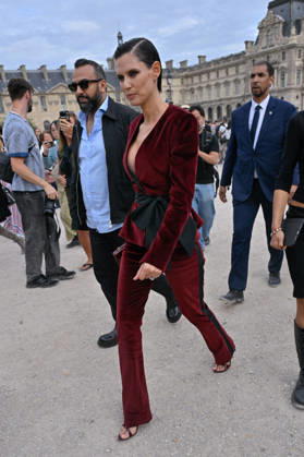 PFW Elie Saab Outside Arrivals Bianca Balti arriving at the Elie Saab show during Paris Fashion Week, in Paris, France on 3 October 2026. Photo by Julien Reynaud APS-Medias ABACAPRESS.COM Paris France  Copyright: xReynaudxJulien APS-Medias ABACAx
