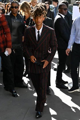 PFW Vivienne Westwood Outside Arrivals Jaden Smith arriving at the Vivienne Westwood show during Paris Fashion Week, in Paris, France on 3 October 2026. Photo by Julien Reynaud APS-Medias ABACAPRESS.COM Paris France  Copyright: xReynaudxJulien APS-Medias ABACAx