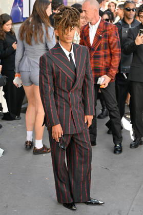 PFW Vivienne Westwood Outside Arrivals Jaden Smith arriving at the Vivienne Westwood show during Paris Fashion Week, in Paris, France on 3 October 2026. Photo by Julien Reynaud APS-Medias ABACAPRESS.COM Paris France  Copyright: xReynaudxJulien APS-Medias ABACAx