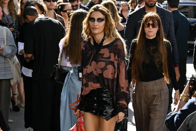 PFW Vivienne Westwood Outside Arrivals Paris Jackson arriving at the Vivienne Westwood show during Paris Fashion Week, in Paris, France on 3 October 2026. Photo by Julien Reynaud APS-Medias ABACAPRESS.COM Paris France  Copyright: xReynaudxJulien APS-Medias ABACAx