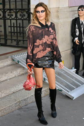 PFW Vivienne Westwood Outside Arrivals Paris Jackson arriving at the Vivienne Westwood show during Paris Fashion Week, in Paris, France on 3 October 2026. Photo by Julien Reynaud APS-Medias ABACAPRESS.COM Paris France  Copyright: xReynaudxJulien APS-Medias ABACAx