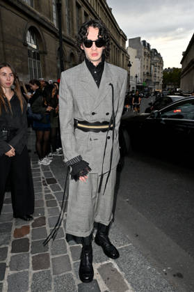 PFW Ann Demeulemeester Outside Arrivals Kodi Smit-McPhee arriving at the Ann Demeulemeester show during Paris Fashion Week, in Paris, France on 3 October 2026. Photo by Julien Reynaud APS-Medias ABACAPRESS.COM Paris France  Copyright: xReynaudxJulien APS-Medias ABACAx