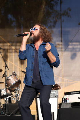 Hardly Strictly Bluegrass 2026 Jim James of My Morning Jacket performs during the 2026 Hardly Strictly Bluegrass Music Festival at Golden Gate Park on October 2, 2026 in San Francisco, California. San Francisco Golden Gate Park California United States Copyright: ximageSPACEx