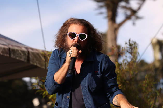 Hardly Strictly Bluegrass 2026 Jim James of My Morning Jacket performs during the 2026 Hardly Strictly Bluegrass Music Festival at Golden Gate Park on October 2, 2026 in San Francisco, California. San Francisco Golden Gate Park California United States Copyright: ximageSPACEx
