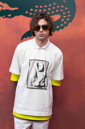 PFW Lacoste - Photocall LZ Lennon Gallagher attends the Lacoste Womenswear Spring Summer 2027 show as part of Paris Fashion Week on October 4, 2026 at Roland Garros in Paris, France. Photo by Laurent Zabulon ABACAPRESS.COM  Copyright: xZabulonxLaurent ABACAx