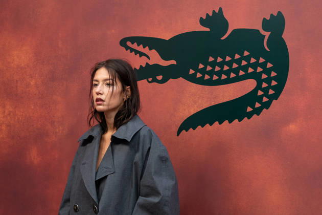 PFW Lacoste - Photocall LZ Adèle Exarchopoulos attends the Lacoste Womenswear Spring Summer 2027 show as part of Paris Fashion Week on October 4, 2026 at Roland Garros in Paris, France. Photo by Laurent Zabulon ABACAPRESS.COM  Copyright: xZabulonxLaurent ABACAx