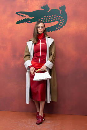 PFW Lacoste - Photocall LZ Jordan Rand attends the Lacoste Womenswear Spring Summer 2027 show as part of Paris Fashion Week on October 4, 2026 at Roland Garros in Paris, France. Photo by Laurent Zabulon ABACAPRESS.COM  Copyright: xZabulonxLaurent ABACAx