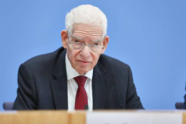 Berlin, Deutschland, 05.10.2026: Bundespressekonferenz: Entschieden gegen Antisemitismus: Gutachten zum Gesetzentwurf zur Strafbarkeit der Leugnung des Existenzrechts Israels: Josef Schuster Copyright: xdtsxNachrichtenagenturx dts_137122