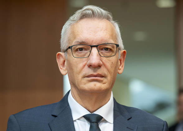 Martin Jäger - Anhörung der Nachrichtendienste EUR, Deutschland, Berlin, 05.10.2026: Martin Jäger, Präsident des Bundesnachrichtendienstes. Anhörung der Präsidenten der Nachrichtendienste des Bundes. Das Parlamentarische Kontrollgremium kontrolliert die nachrichtendienstliche Tätigkeit des Bundes.