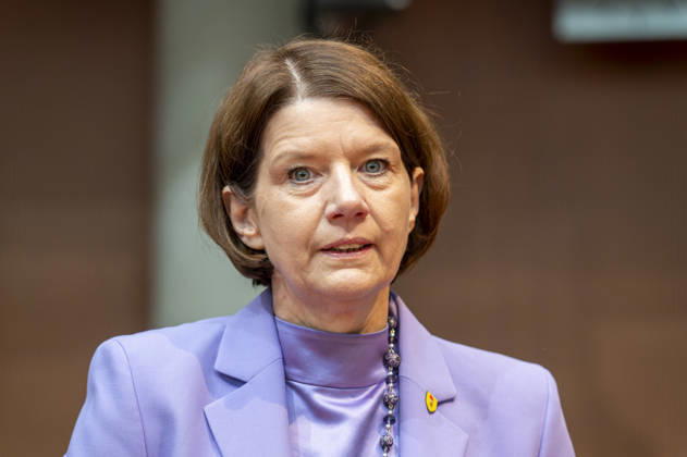 Martina Rosenberg - Anhörung der Nachrichtendienste EUR, Deutschland, Berlin, 05.10.2026: Martina Rosenberg, Präsidentin des Bundesamtes für den Militärischen Abschirmdienst. Anhörung der Präsidenten der Nachrichtendienste des Bundes. Das Parlamentarische Kontrollgremium kontrolliert die nachrichtendienstliche Tätigkeit des Bundes.