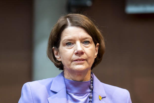 Martina Rosenberg - Anhörung der Nachrichtendienste EUR, Deutschland, Berlin, 05.10.2026: Martina Rosenberg, Präsidentin des Bundesamtes für den Militärischen Abschirmdienst. Das Parlamentarische Kontrollgremium kontrolliert die nachrichtendienstliche Tätigkeit des Bundes.