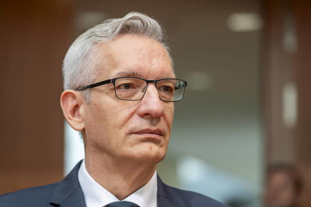 Martin Jäger - Anhörung der Nachrichtendienste EUR, Deutschland, Berlin, 05.10.2026: Martin Jäger, Präsident des Bundesnachrichtendienstes. Anhörung der Präsidenten der Nachrichtendienste des Bundes. Das Parlamentarische Kontrollgremium kontrolliert die nachrichtendienstliche Tätigkeit des Bundes.