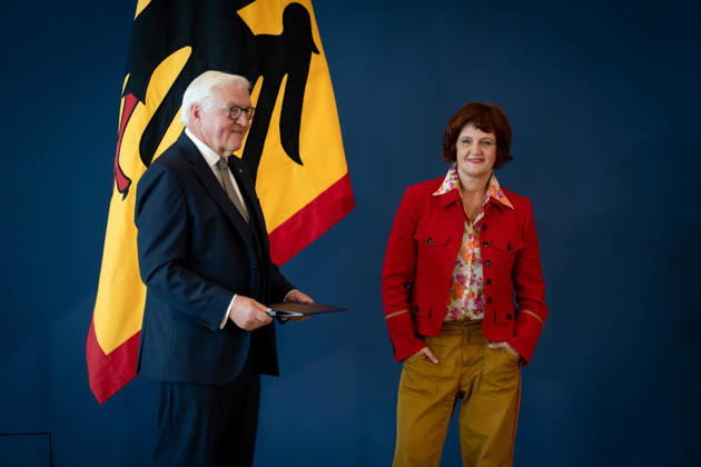 Bundespräsident Frank-Walter Steinmeier verleiht Verdienstorden Berlin, Amtssitz am Spreebogen, Bundespräsident Frank-Walter Steinmeier verleiht Verdienstorden, Annette Dittert Berlin Berlin GER