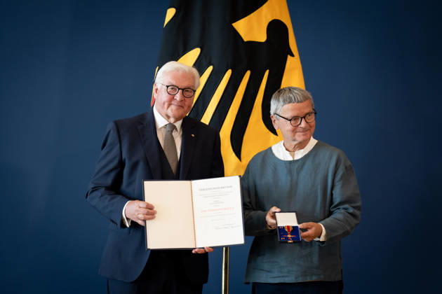 Bundespräsident Frank-Walter Steinmeier verleiht Verdienstorden Berlin, Amtssitz am Spreebogen, Bundespräsident Frank-Walter Steinmeier verleiht Verdienstorden, Gerald Richter Berlin Berlin GER