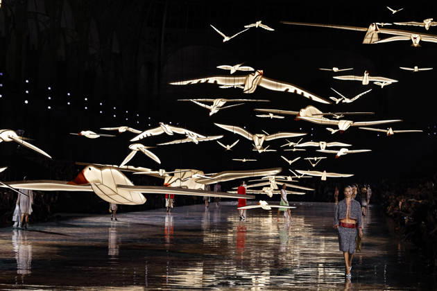 Chanel Ready-to-Wear Spring Summer 2027 fashion show at the Grand Palais in Paris during Fashion Week on October 5, 2026, Paris, France  Copyright: xAgencex xBestimagexAgencex xBestimagex