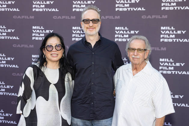 49th Mill Valley Film Festival - Screening of Paper Tiger and the MVFF Maverick Director Award Rose Kuo, Director James Gray, recipient the MVFF Maverick Director Award, and Mark Fishkin attend a screening of Paper Tiger during the 49th Mill Valley Film Festival at the Outdoor Art Club on October 05, 2026 in Mill Valley, California. Mill Valley Outdoor Art Club California USA Copyright: xPicturexHappy imageSPACEx