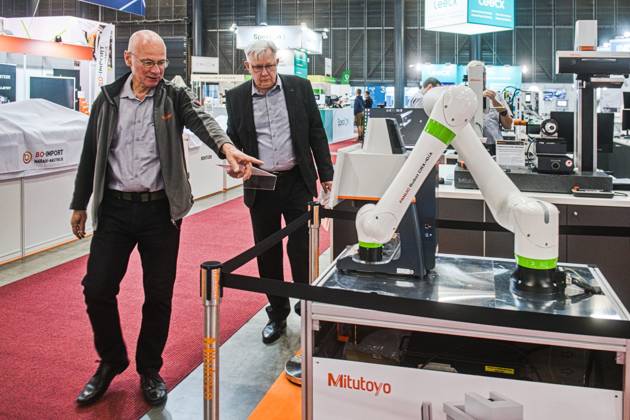 The 67th International Engineering Fair begins at Vystaviste 1 exhibition grounds in Brno, Czech Republic, on October 6th, 2026. International Fair of Machine Tools and Forming Machines IMT, International Welding Engineering Fair Welding, International Fair of Plastics, Rubber and Composites Plastex, International Fair of Surface Treatment Technologies Profintech and International Foundry Fair Fond-Ex also start. (CTKxPhoto PatrikxUhlir) CTKPhotoP2026100602115  CTKPhotoP2026100602115