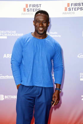 Jerry Kwarteng bei der 27. Verleihung der First Steps Awards 2026 im Theater des Westens. Berlin, 05.10.2026