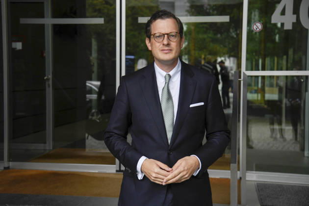 ABB BPK- Prof. Dr. Moritz Hennemann, Bundesbeauftragter für den Datenschutz und die Informationsfreiheit (BfDI) Thema Amtsantritt des neuen Bundesdatenschutzbeauftragten Schwerpunkte der kuenftigen Arbeit auf der BPK Bundespressekonferenz in Berlin am 06.10.2026 Berlin Deutschland