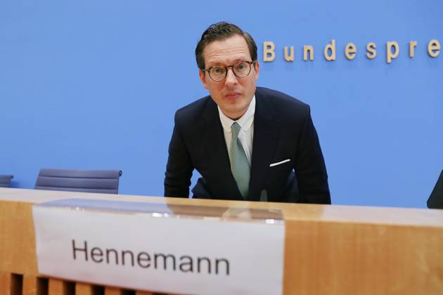 Berlin, Deutschland, 06.10.2026: Bundespressekonferenz: Amtsantritt des neuen Bundesdatenschutzbeauftragten: Moritz Hennemann, Bundesbeauftragter für den Datenschutz und die Informationsfreiheit (BfDI) Copyright: xdtsxNachrichtenagenturx dts_137226